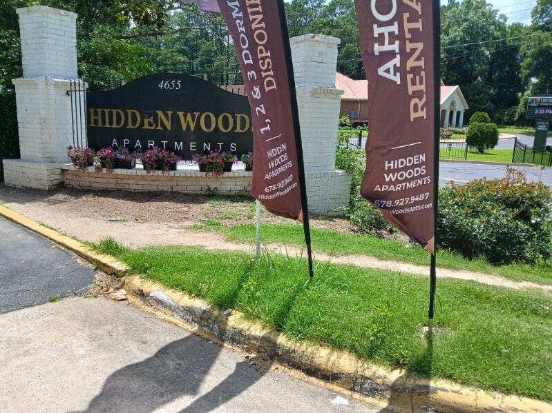 Hidden Woods Apartments property grounds